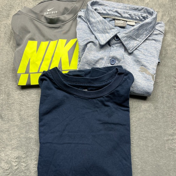 Lot Of (3) T-shirts Boys Size Medium(10-12) Nike, Puma, Cherokee - Picture 2 of 10